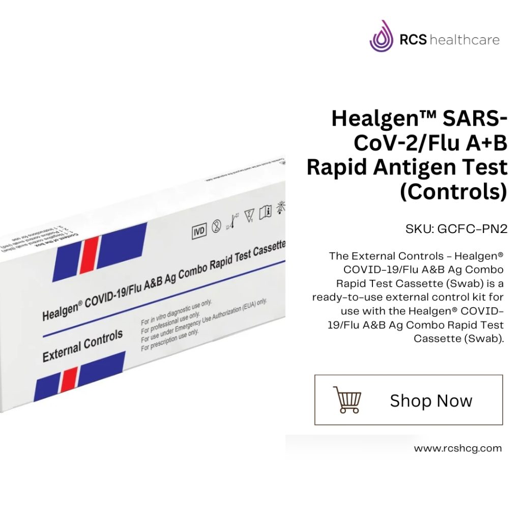 Healgen™-SARS-CoV-2Flu-AB-Rapid-Antigen-Test-Controls