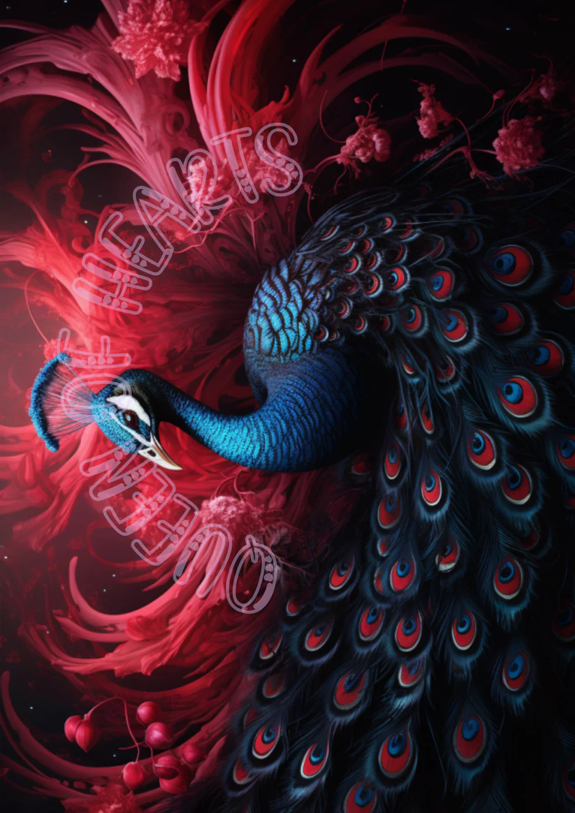 Queen-of-Hearts-Fiery-Peacock-1