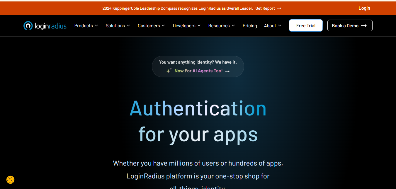 Login-radius-Webpage