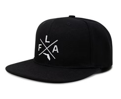 Premium-Florida-FLA-Hat-Black-Flatbill