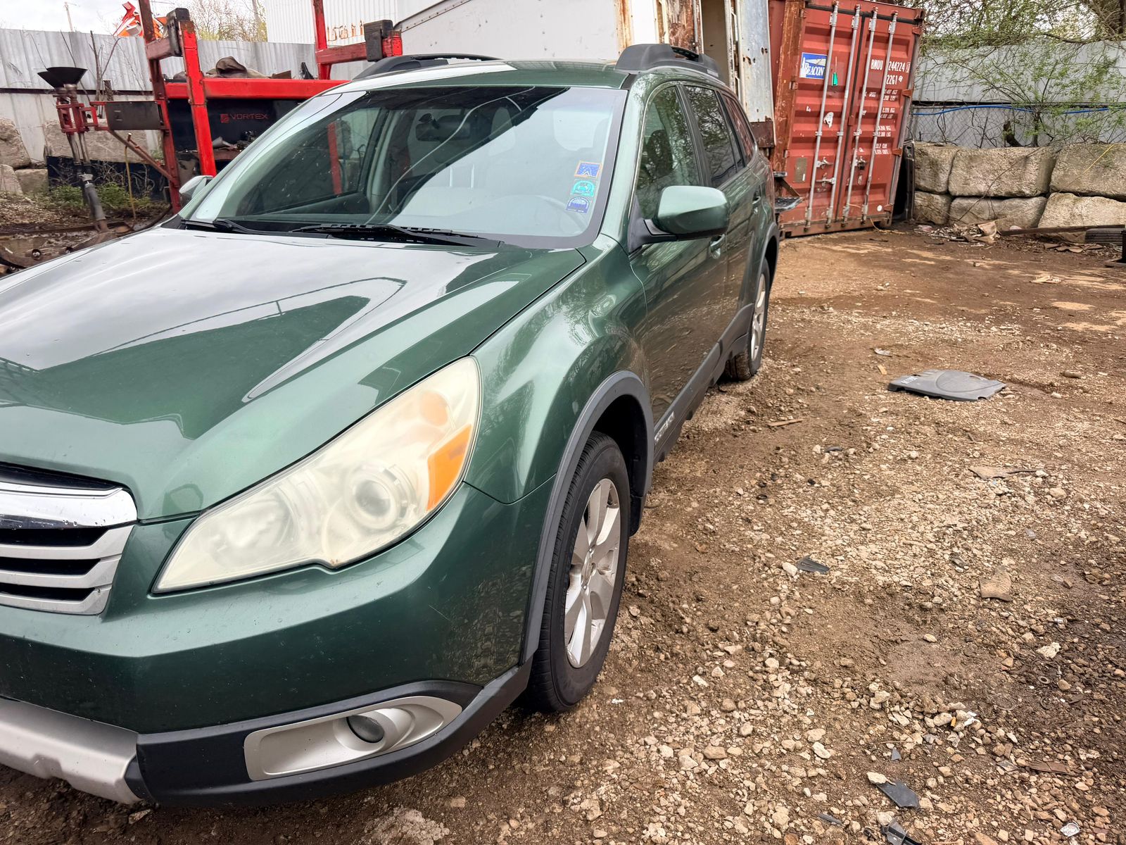 green-subaru-outback-milwaukee-wi
