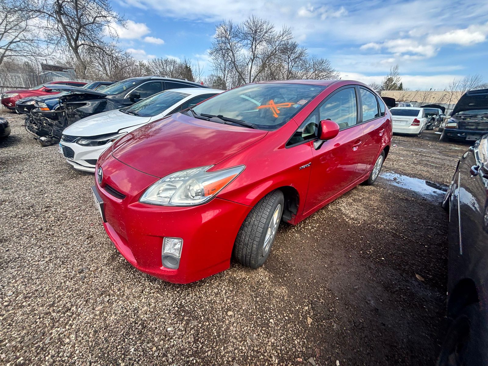 red-toyota-prius-milwaukee-wi