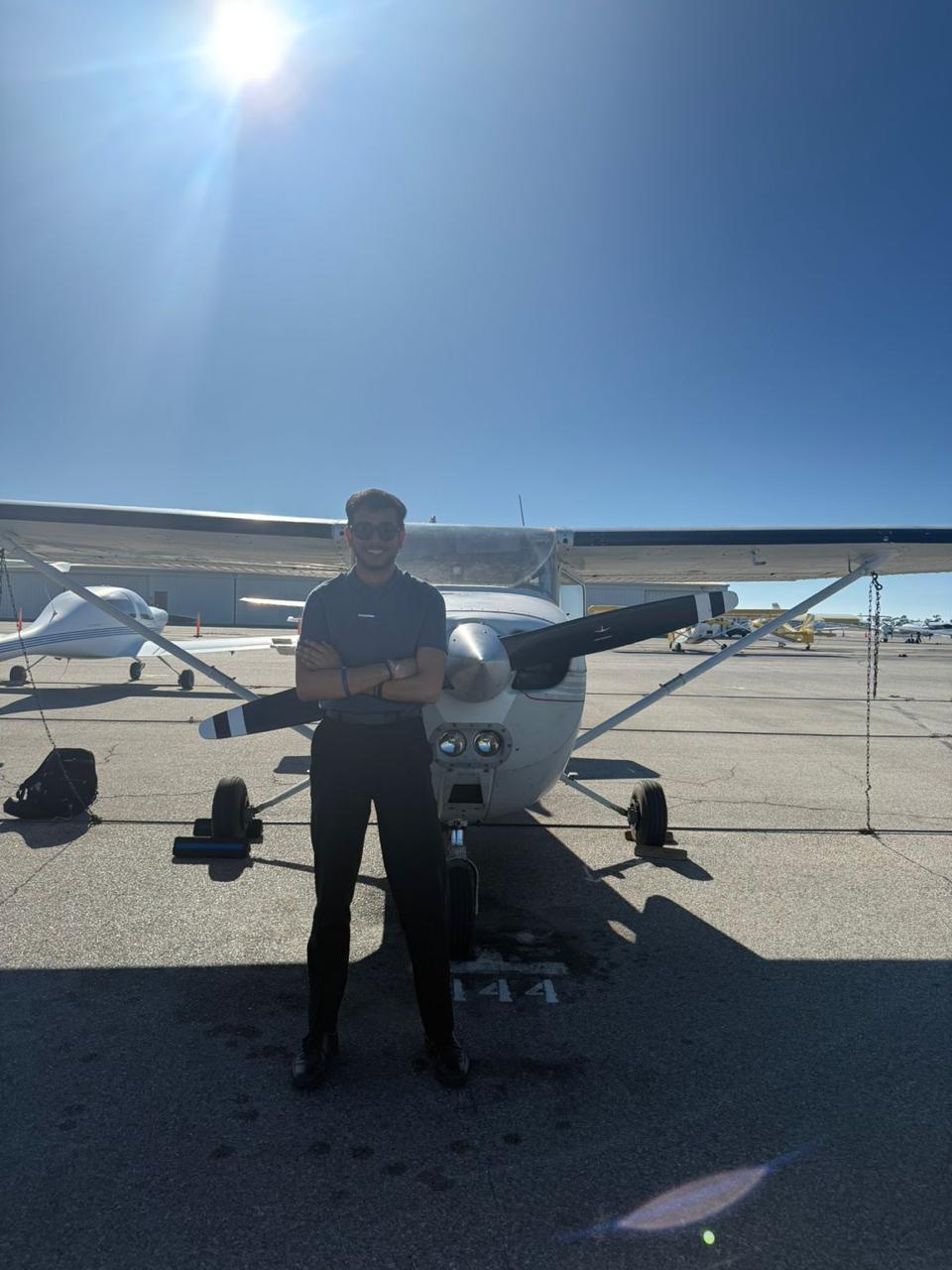 A-Maverick-Aviation-student-with-aircraft