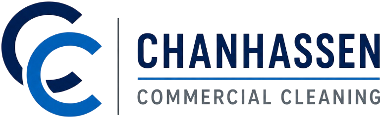 Chanhassen-Commercial-Cleaning-Logo-with-Blue-Letter-C-Icon-and-Company-Name-1