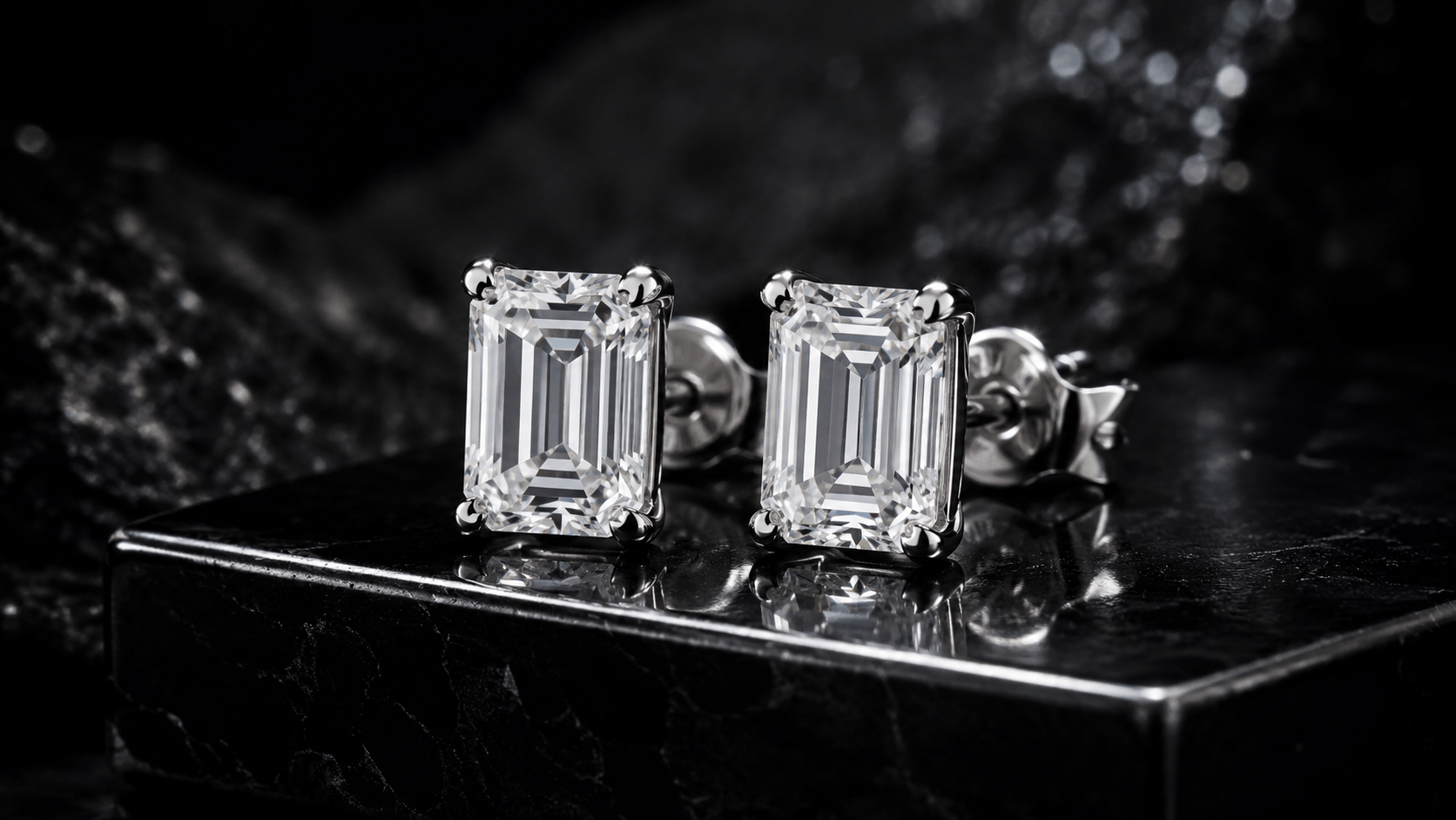 What-Are-Emerald-Cut-Diamond-Stud-Earrings-1