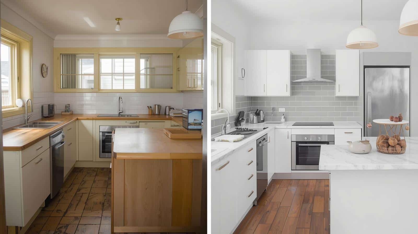 kitchen-remodeling-sydney-benchtop-replacement-before-after