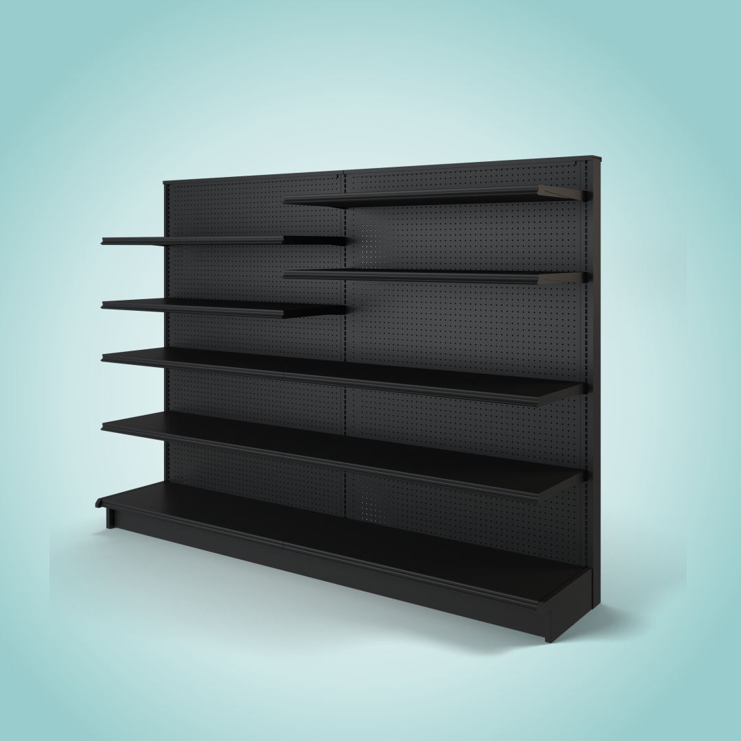 Madix-Black-Gondola-Shelving-Wall-Display-with-10-Shelves-96W-84H-19D-03