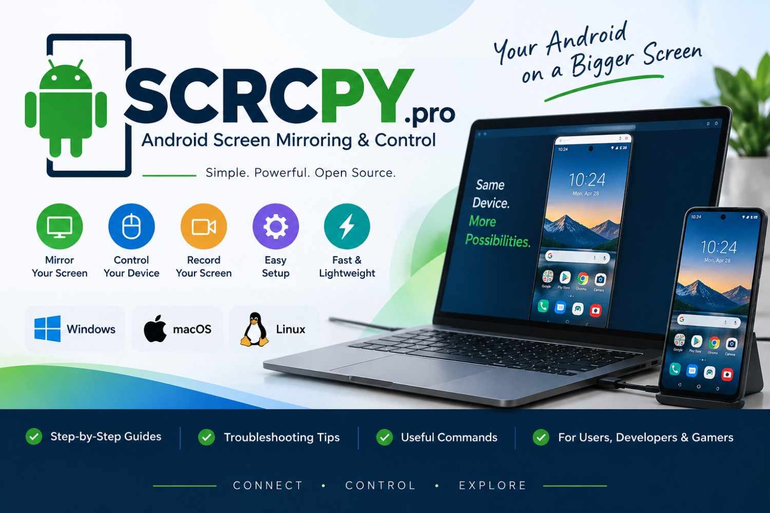 SCRCPY-Android-Mirroring-Made-Simple-100kb