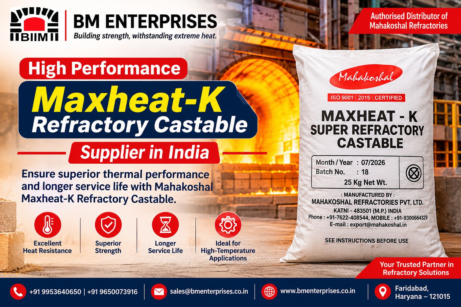 High-Performance-Maxheat-K-Refractory-Castable-Supplier-in-India