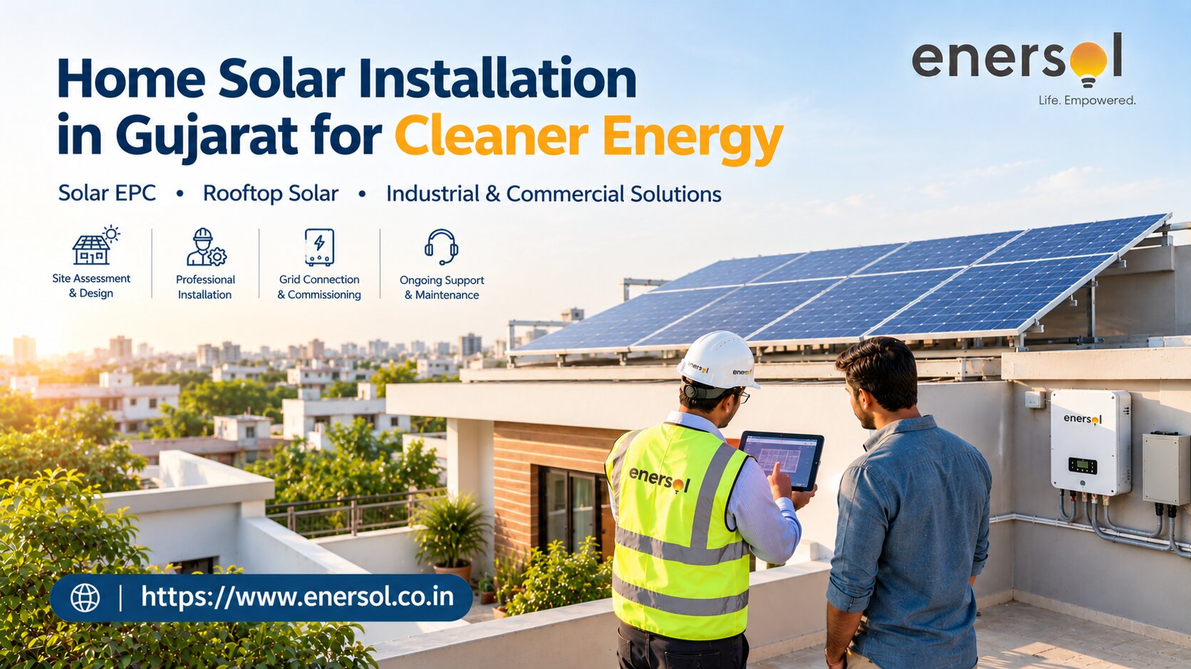 Home-Solar-Installation-in-Gujarat-for-Cleaner-Energy