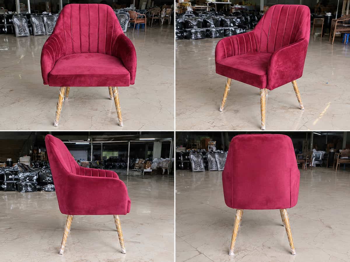 premium-magenta-velvet-accent-lounge-chair-gold-legs-wakad-pcmc-pune-a2z-chairs